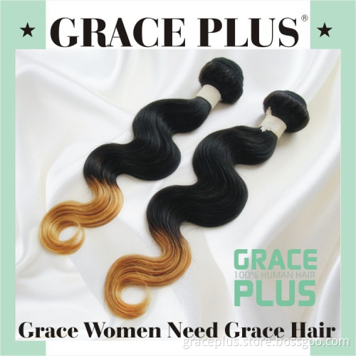Wholesale peruvian body wave virgin hair remy weft human hair extensions grace hair on sale